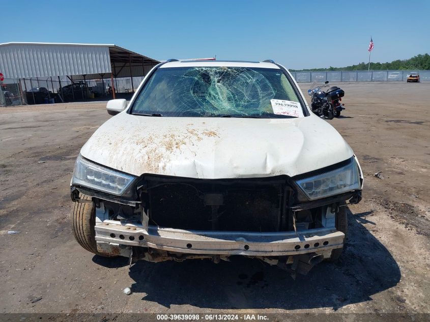2017 Acura Mdx Technology Package VIN: 5FRYD4H54HB005504 Lot: 39639098