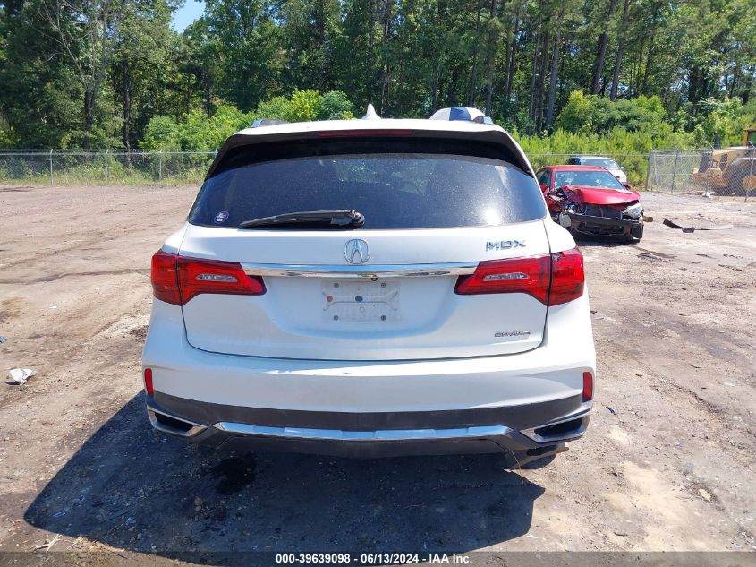 2017 Acura Mdx Technology Package VIN: 5FRYD4H54HB005504 Lot: 39639098