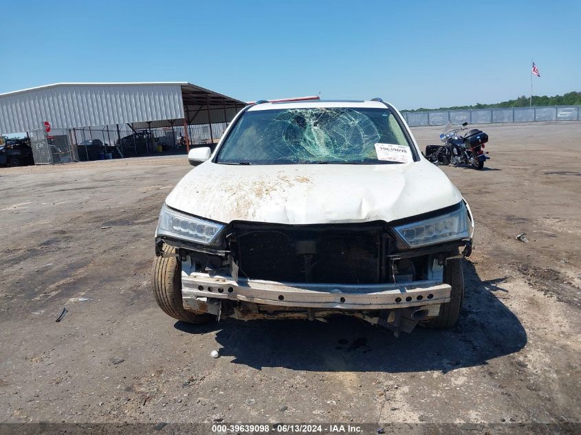 2017 Acura Mdx Technology Package VIN: 5FRYD4H54HB005504 Lot: 39639098