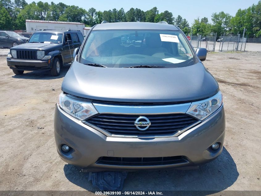 2016 Nissan Quest Platinum/S/Sl/Sv VIN: JN8AE2KP2G9155784 Lot: 39639100