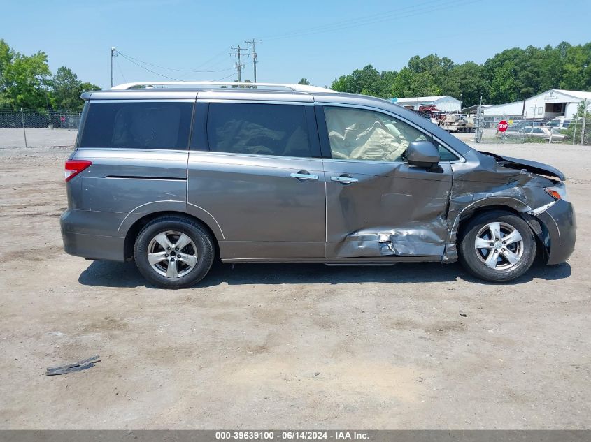 2016 Nissan Quest Platinum/S/Sl/Sv VIN: JN8AE2KP2G9155784 Lot: 39639100