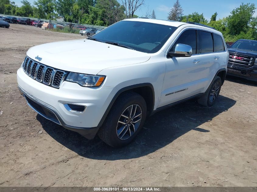 2022 Jeep Grand Cherokee Wk Limited 4X4 VIN: 1C4RJFBG3NC139854 Lot: 39639101