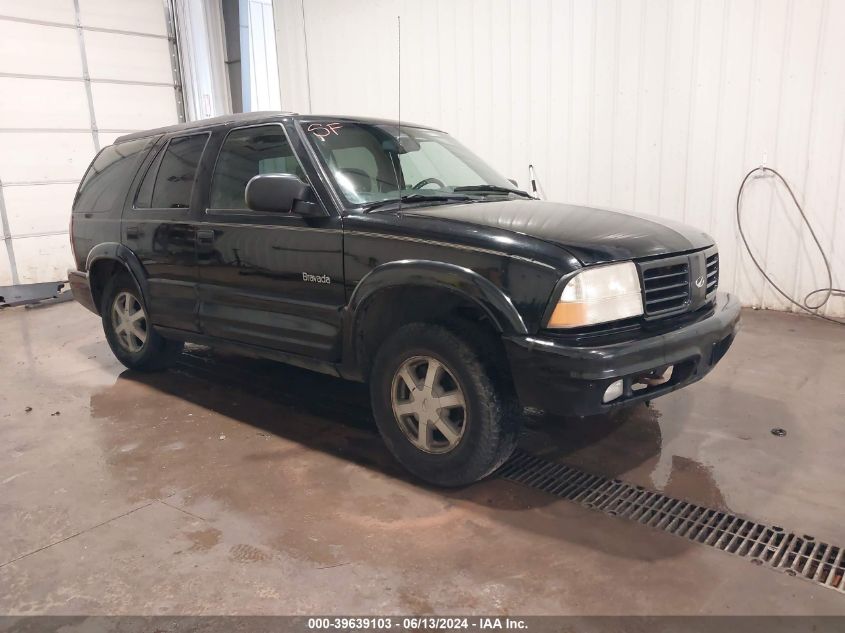 1999 Oldsmobile Bravada VIN: 1GHDT13W0X2725038 Lot: 39639103