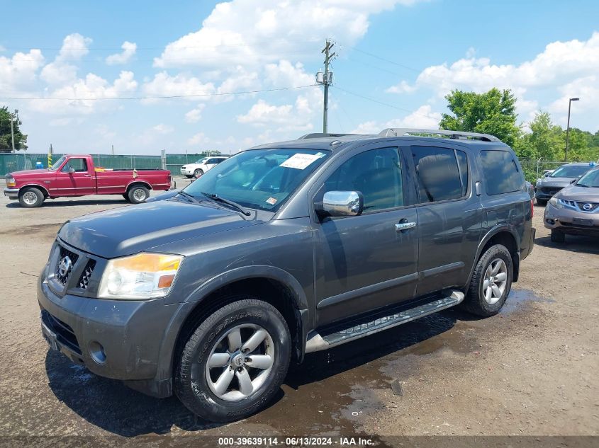 2010 Nissan Armada Se VIN: 5N1AA0NC3AN605571 Lot: 39639114