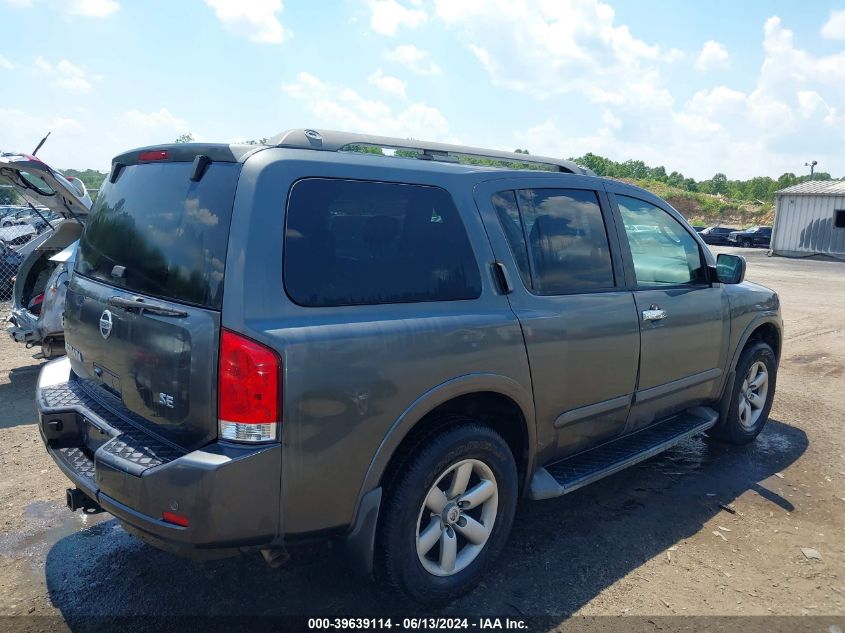 2010 Nissan Armada Se VIN: 5N1AA0NC3AN605571 Lot: 39639114