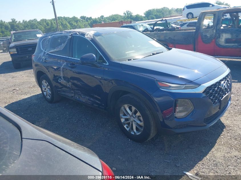 2019 Hyundai Santa Fe Se VIN: 5NMS23AD8KH017170 Lot: 39639115