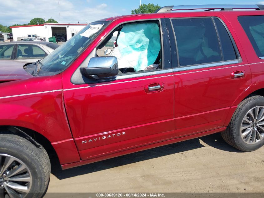 2017 Lincoln Navigator Select VIN: 5LMJJ2JT2HEL01320 Lot: 39639120