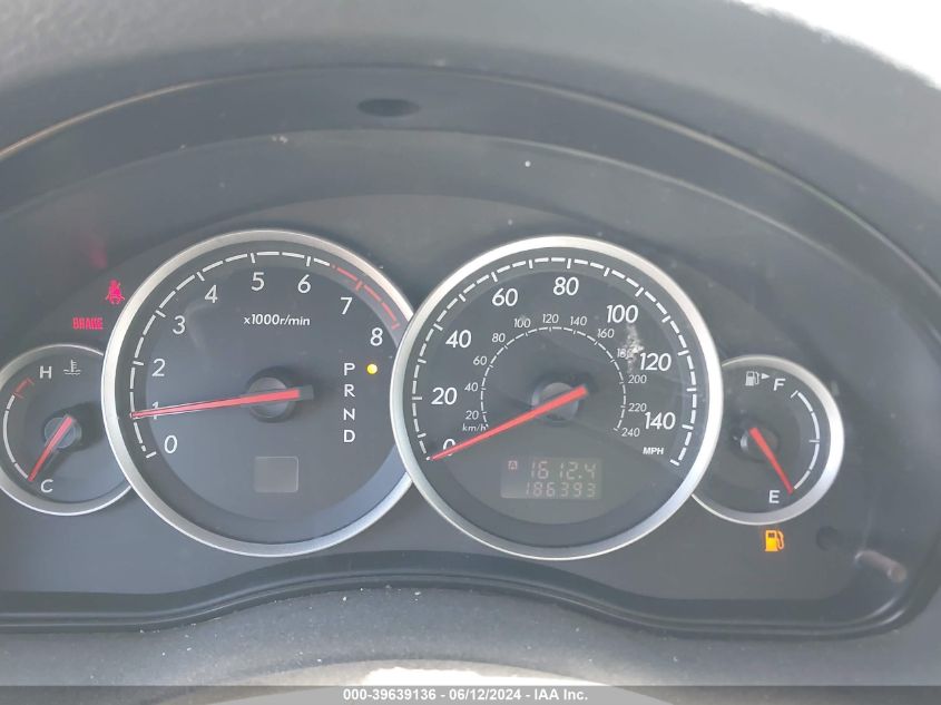 2006 Subaru Outback 2.5I VIN: 4S4BP61C467346936 Lot: 39639136