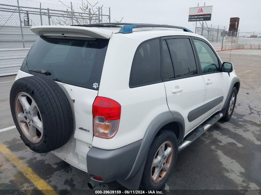 2001 Toyota Rav4 VIN: JTEHH20V910087297 Lot: 39639159