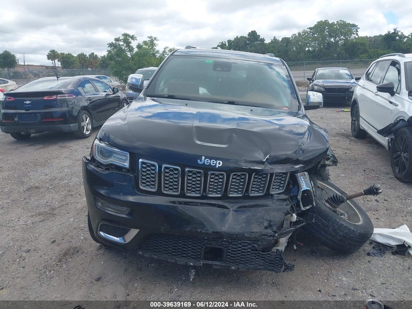 2019 Jeep Grand Cherokee Summit 4X4 VIN: 1C4RJFJT9KC720124 Lot: 39639169