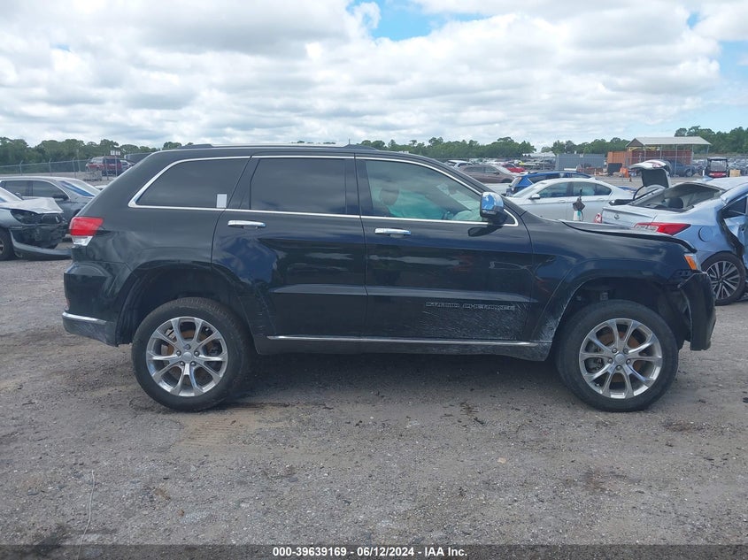 2019 Jeep Grand Cherokee Summit 4X4 VIN: 1C4RJFJT9KC720124 Lot: 39639169