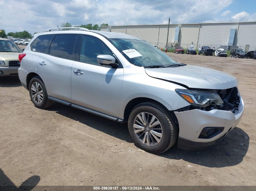 2018 Nissan Pathfinder Sl VIN: 5N1DR2MM0JC617278 Lot: 39639187