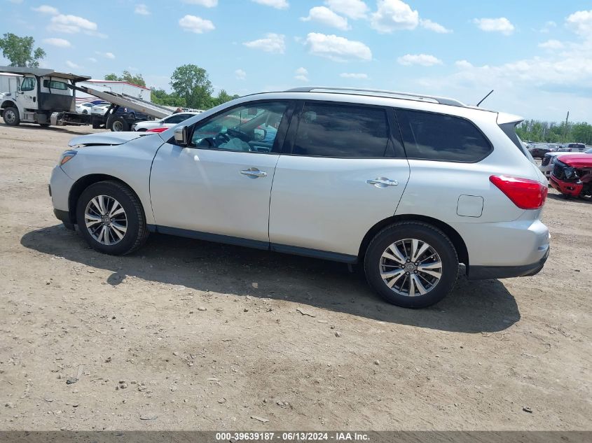 2018 Nissan Pathfinder Sl VIN: 5N1DR2MM0JC617278 Lot: 39639187