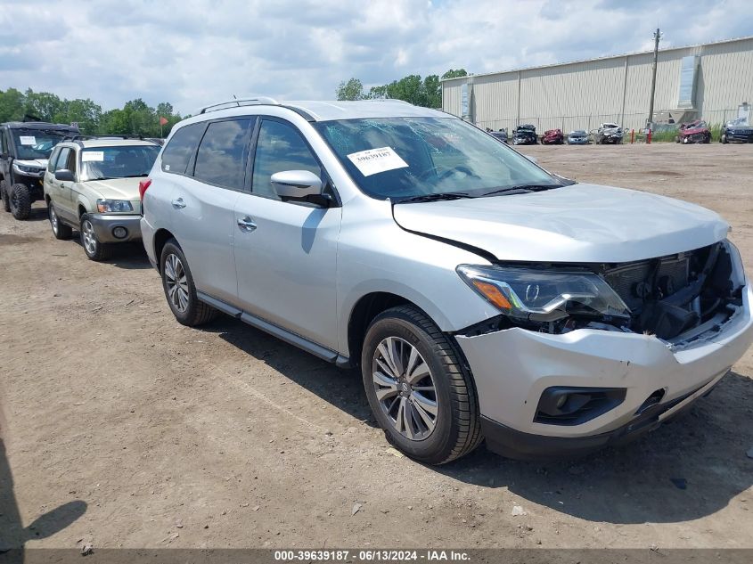 2018 Nissan Pathfinder Sl VIN: 5N1DR2MM0JC617278 Lot: 39639187