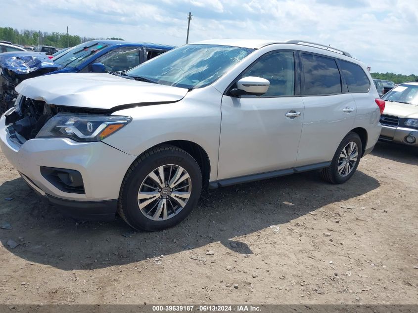 2018 Nissan Pathfinder Sl VIN: 5N1DR2MM0JC617278 Lot: 39639187