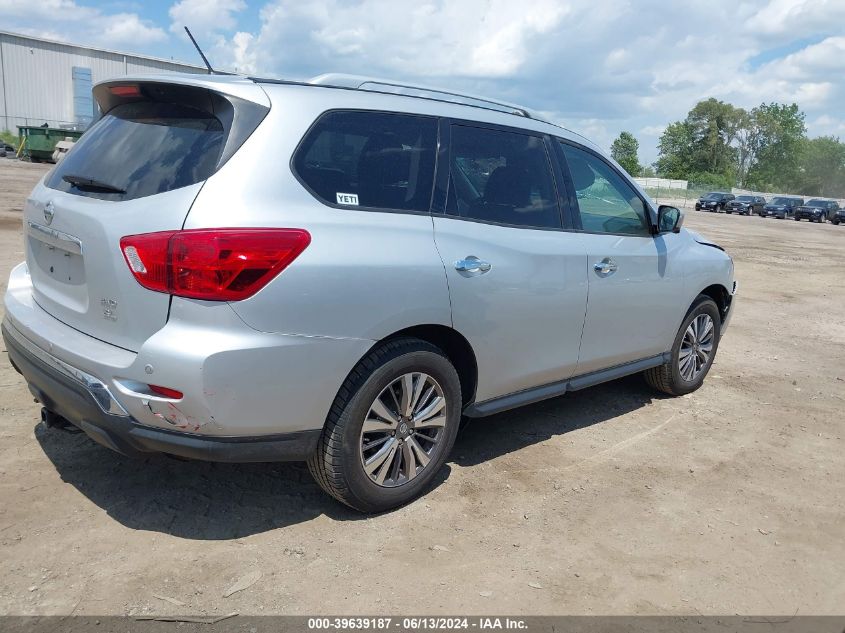 2018 Nissan Pathfinder Sl VIN: 5N1DR2MM0JC617278 Lot: 39639187