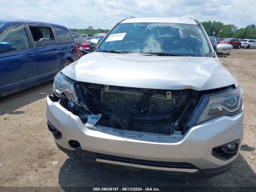 2018 Nissan Pathfinder Sl VIN: 5N1DR2MM0JC617278 Lot: 39639187