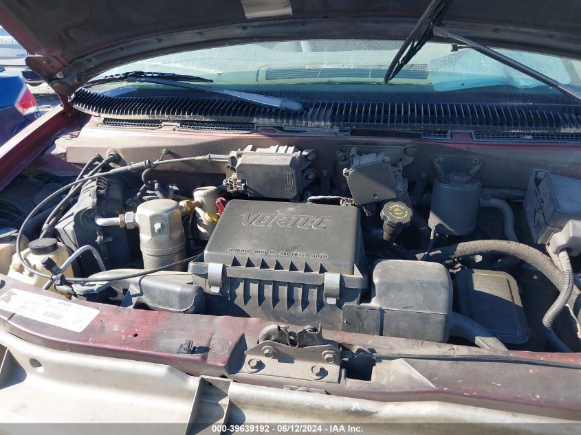 1999 Chevrolet Astro VIN: 1GNDM19W0XB167127 Lot: 39639192