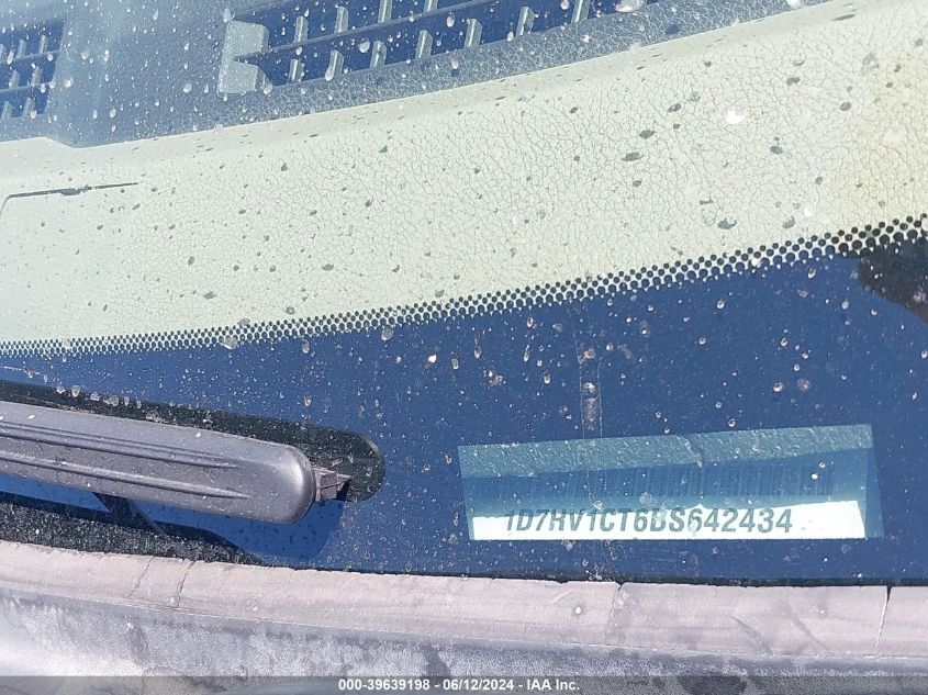 2011 Ram Ram 1500 Slt VIN: 1D7RV1CT6BS642434 Lot: 39639198