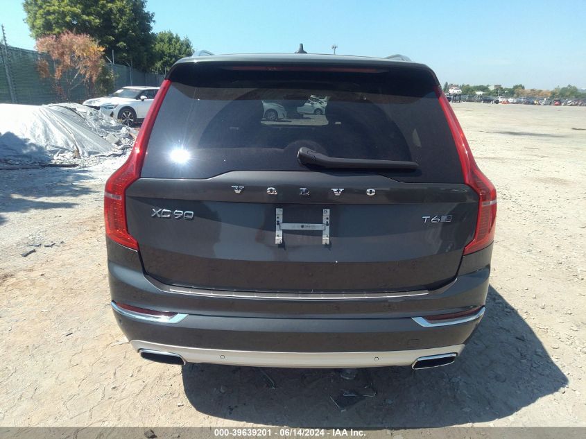 2018 Volvo Xc90 T6 Inscription VIN: YV4A22PL1J1193472 Lot: 39639201