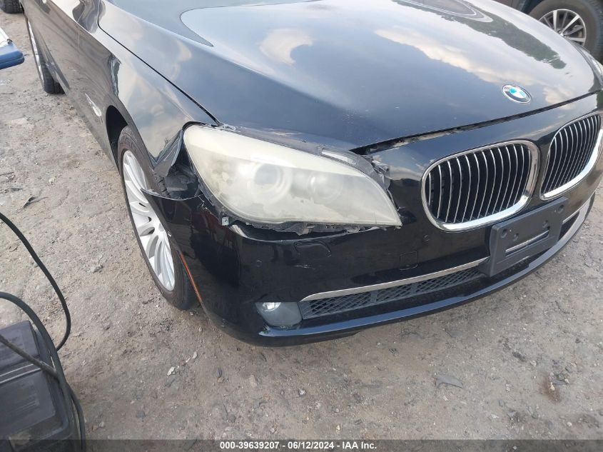2010 BMW 750Li xDrive VIN: WBAKC8C56AC431400 Lot: 39639207