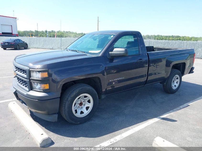 2015 Chevrolet Silverado C1500 VIN: 1GCNCPEHXFZ326123 Lot: 39639216