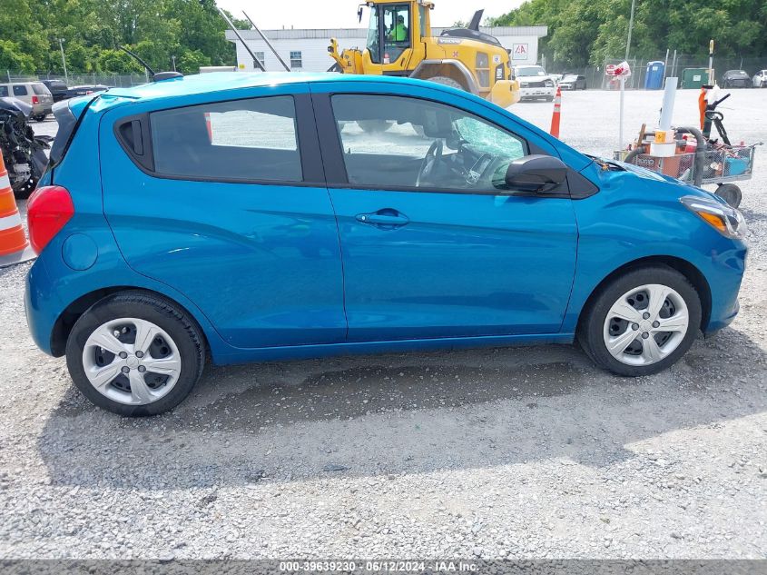 2020 Chevrolet Spark Fwd Ls Automatic VIN: KL8CB6SA2LC416692 Lot: 39639230