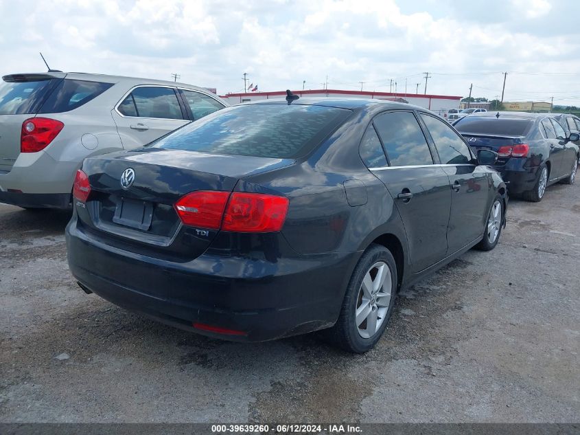 2013 Volkswagen Jetta 2.0L Tdi VIN: 3VWLL7AJ4DM369058 Lot: 39639260