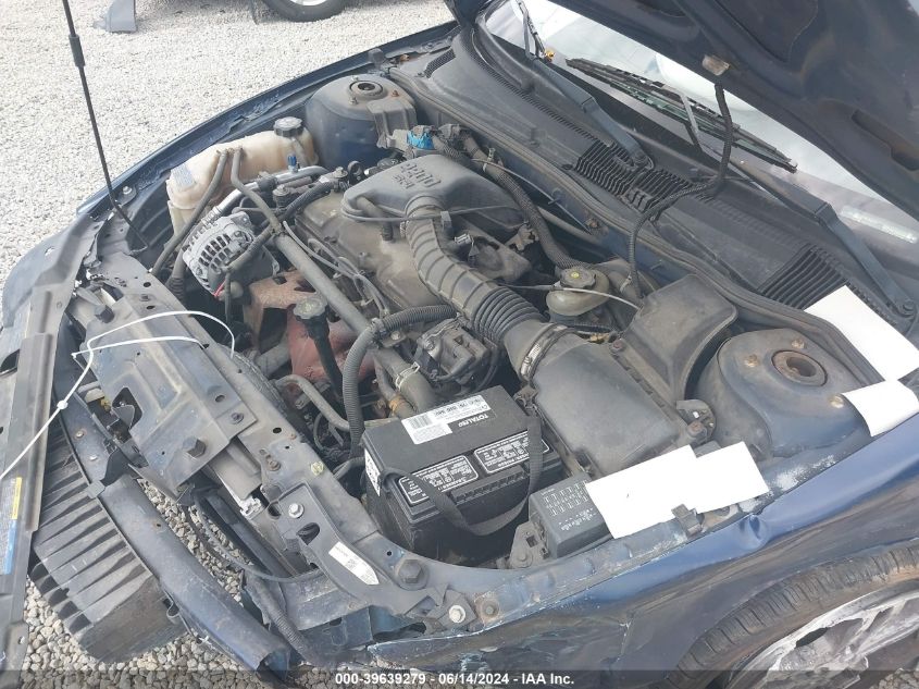 2002 Chevrolet Cavalier VIN: 1G1JC124327245282 Lot: 39639279