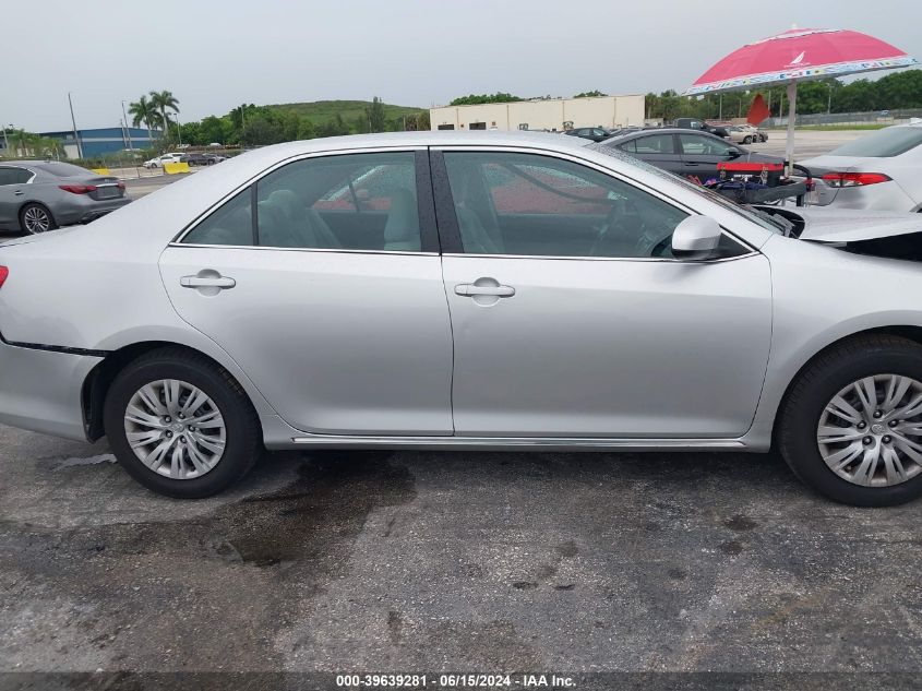 2012 Toyota Camry Le VIN: 4T4BF1FK7CR204301 Lot: 39639281