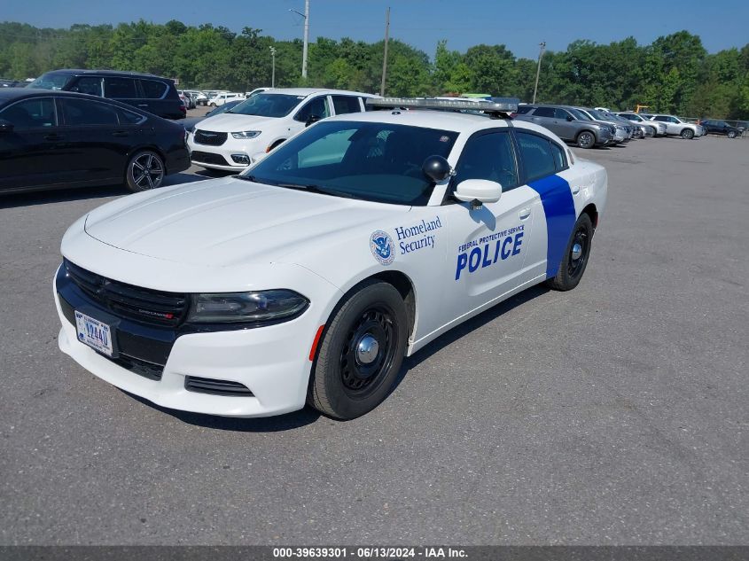 2018 Dodge Charger Police Awd VIN: 2C3CDXKT0JH181152 Lot: 39639301