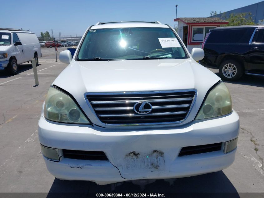 2005 Lexus Gx 470 VIN: JTJBT20X250082312 Lot: 39639304