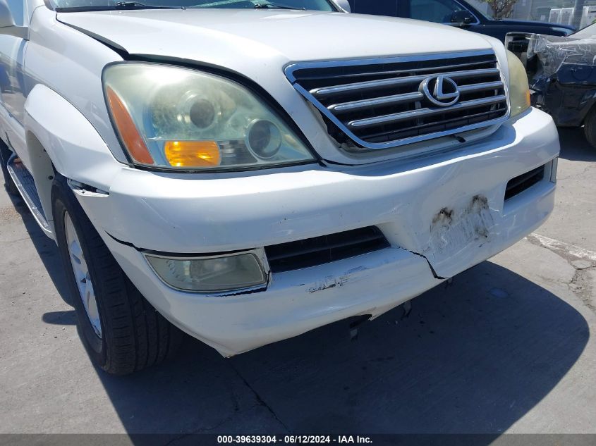 2005 Lexus Gx 470 VIN: JTJBT20X250082312 Lot: 39639304