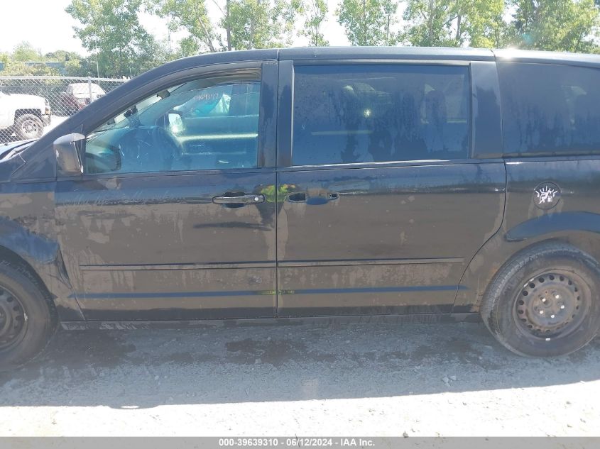 2011 Dodge Grand Caravan Express VIN: 2D4RN4DG9BR707486 Lot: 39639310