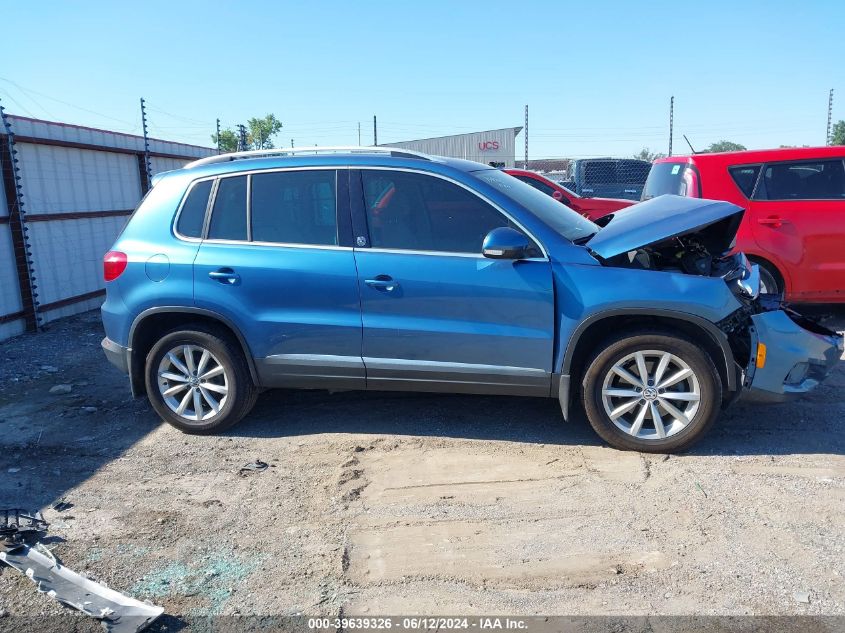 2017 VOLKSWAGEN TIGUAN 2.0T WOLFSBURG EDITION - WVGSV7AX8HW503780