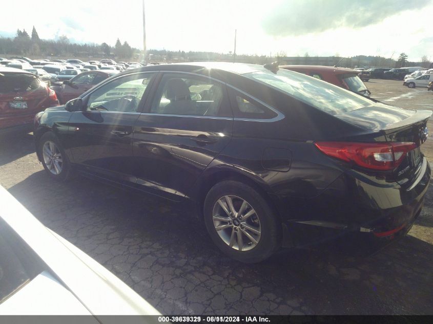 2016 HYUNDAI SONATA SE - 5NPE24AFXGH289055