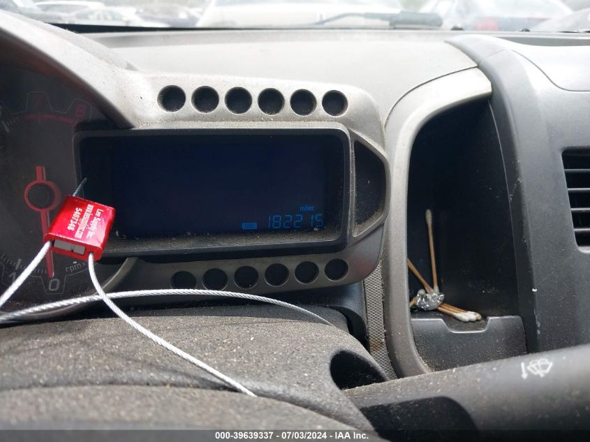 2013 Chevrolet Sonic Lt Auto VIN: 1G1JC5SH7D4244375 Lot: 39639337