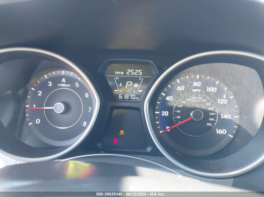 2014 Hyundai Elantra Limited VIN: 5NPDH4AE2EH464932 Lot: 39639340