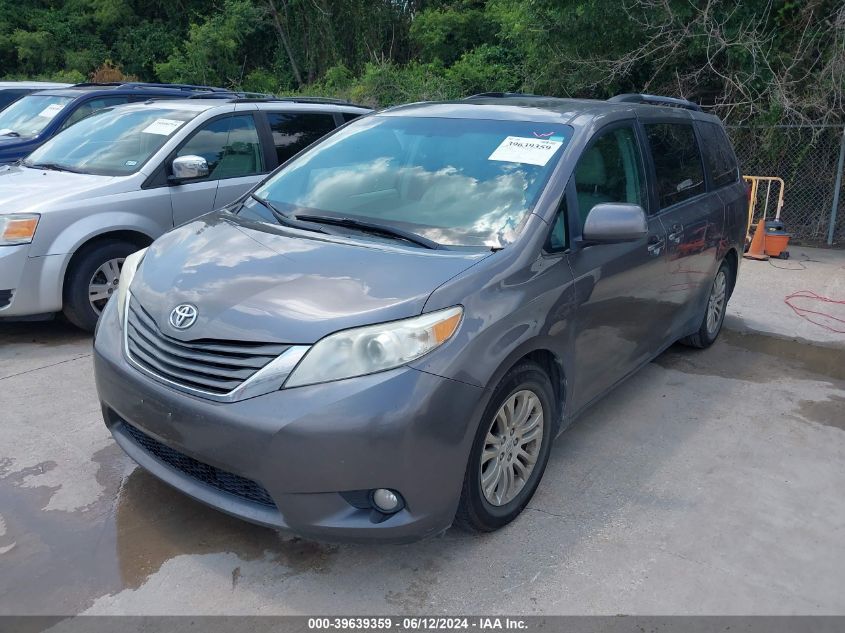 5TDYK3DC6BS045026 2011 Toyota Sienna Xle V6