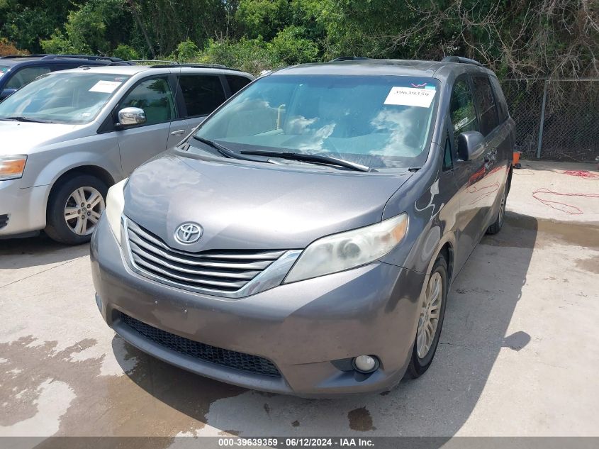 5TDYK3DC6BS045026 2011 Toyota Sienna Xle V6