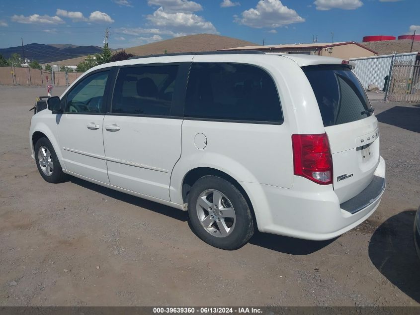 2012 Dodge Grand Caravan Sxt VIN: 2C4RDGCG9CR206084 Lot: 39639360