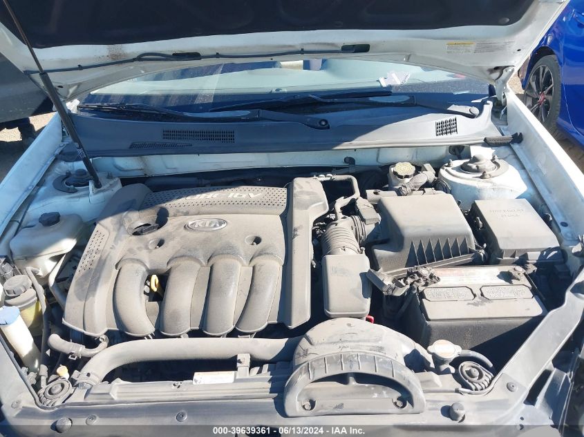 2007 Kia Optima Lx VIN: KNAGE123175105492 Lot: 39639361