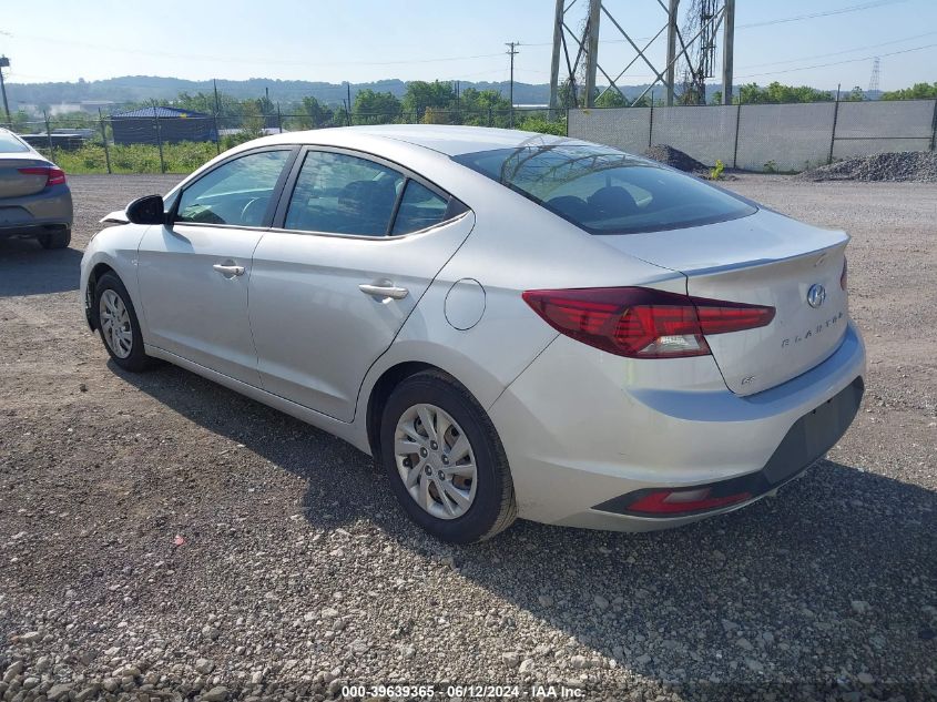 2019 HYUNDAI ELANTRA SE - KMHD74LFXKU813003