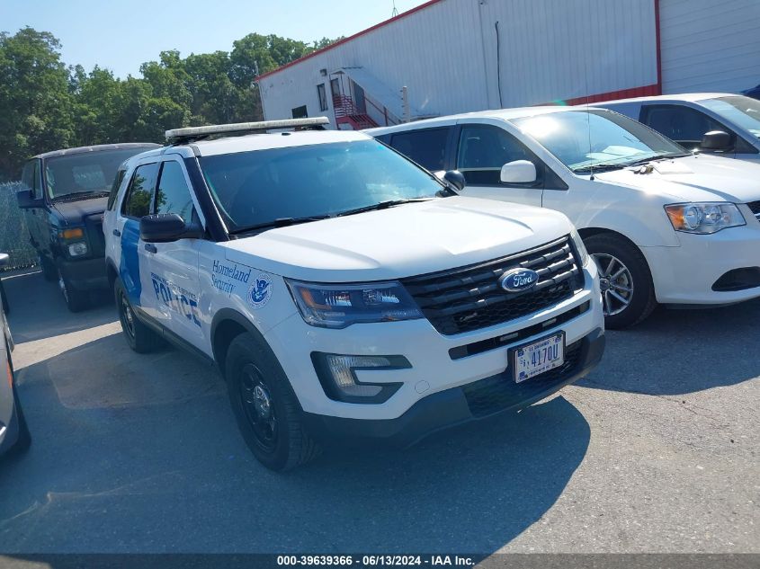 2017 Ford Utility Police Interceptor VIN: 1FM5K8AR3HGB72386 Lot: 39639366