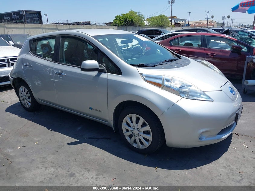 2015 NISSAN LEAF S/SV/SL - 1N4AZ0CP1FC312215
