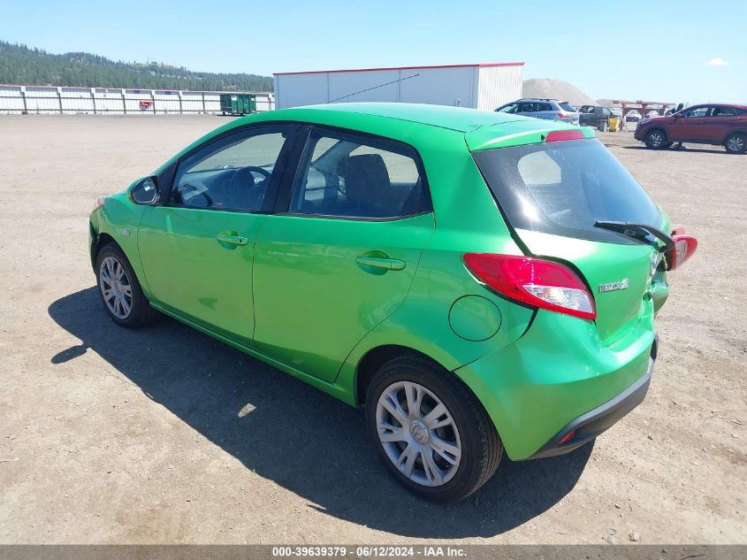 2013 Mazda Mazda2 Sport VIN: JM1DE1KZ9D0168441 Lot: 39639379