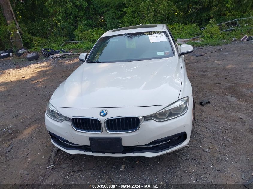 2018 BMW 330I xDrive VIN: WBA8D9C53JA616156 Lot: 39639387