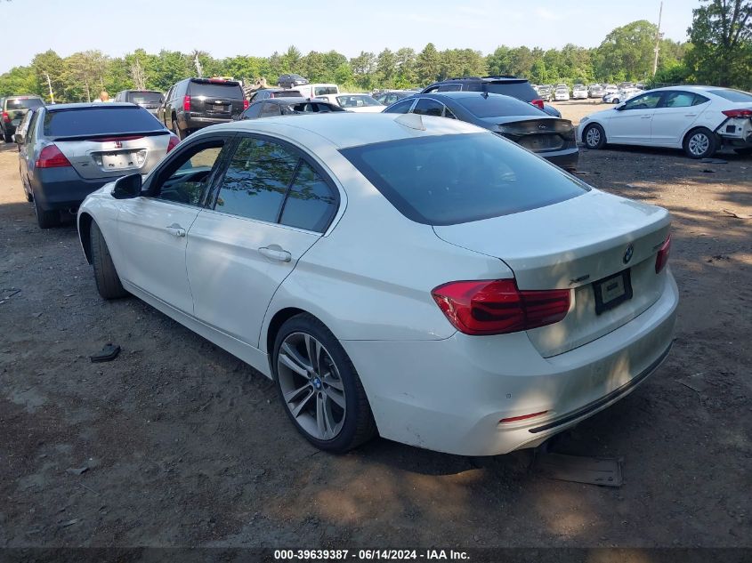 2018 BMW 330I xDrive VIN: WBA8D9C53JA616156 Lot: 39639387