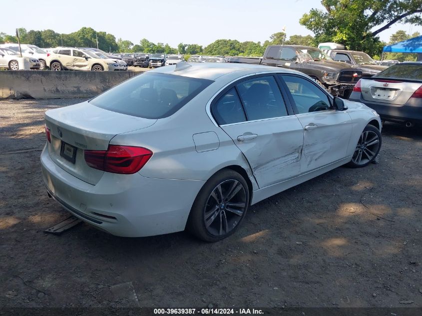 2018 BMW 330I xDrive VIN: WBA8D9C53JA616156 Lot: 39639387