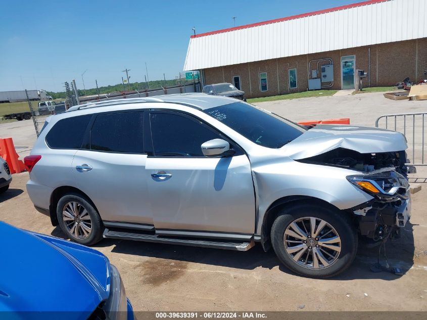 2019 Nissan Pathfinder Sv VIN: 5N1DR2MM5KC589897 Lot: 39639391